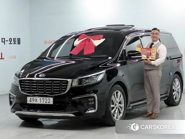 Kia The New Carnival 2019 Черный из Кореи