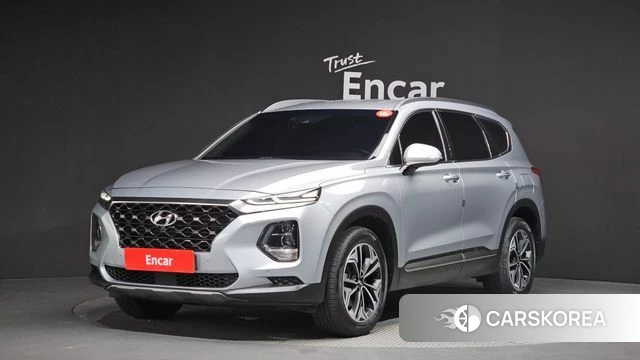 Hyundai Santa Fe TM 2018 Серебряный из Кореи