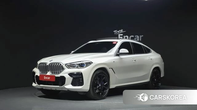 BMW X6 (G06) 2022 Белый из Кореи