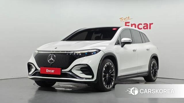 Mercedes-Benz EQS SUV X296 2023 Белый из Кореи