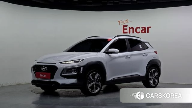 Hyundai Kona 2018 Белый из Кореи