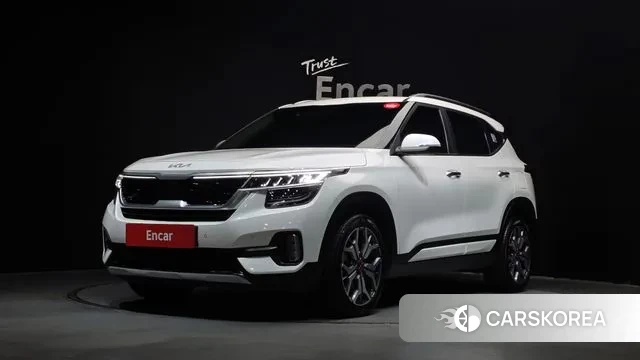 Kia Seltos 2022 Белый из Кореи