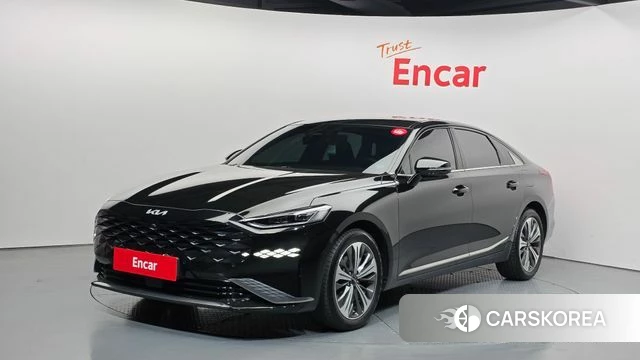 Kia K8 Hybrid 2023 Черный из Кореи