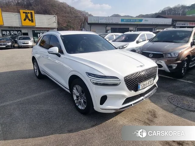 Genesis GV70 2021 Белый из Кореи