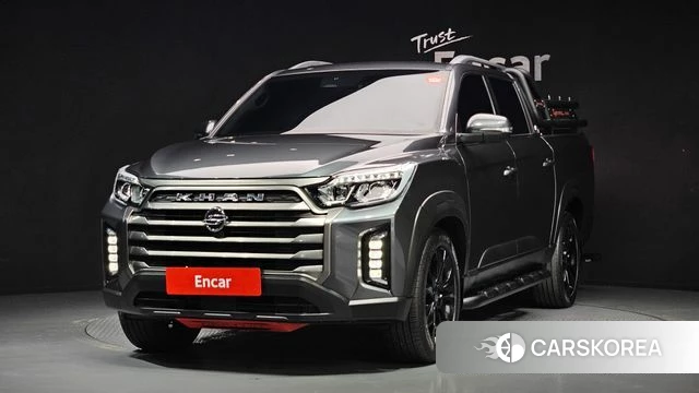 Ssangyong The New Rexton Sports Cannes 2022 Серый из Кореи