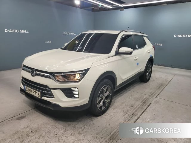 Ssangyong Beautiful Korando 2021 Белый из Кореи