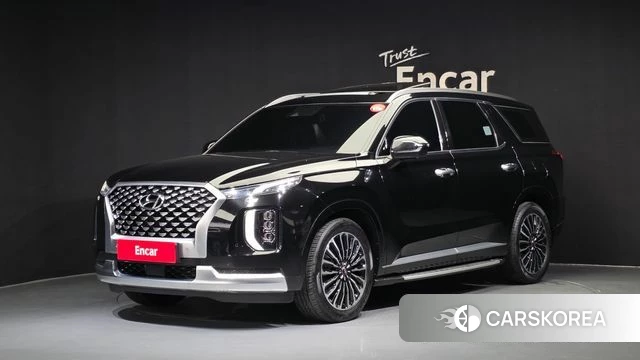 Hyundai Palisade 2021 Черный из Кореи