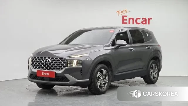 Hyundai The New Santa Fe 2021 Серый из Кореи