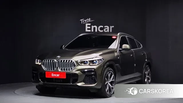 BMW X6 (G06) 2022 Песочный из Кореи