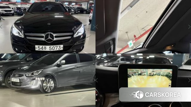 Mercedes-Benz C-Class W205 2018 Черный из Кореи