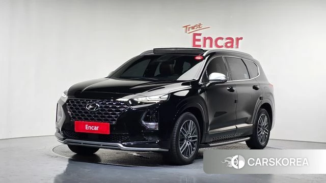 Hyundai Santa Fe TM 2019 Черный из Кореи