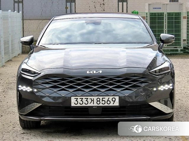 Kia K8 Hybrid 2022 Серый из Кореи