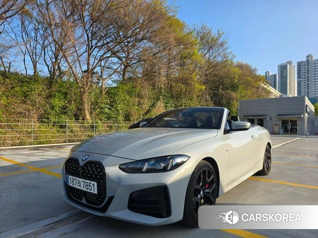 BMW 4 Series (G22) 2024 Серый из Кореи