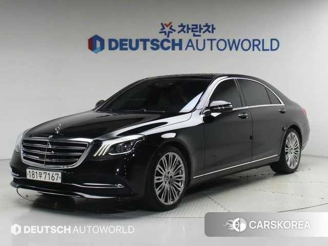 Mercedes-Benz S-Class W222 2019 Черный из Кореи