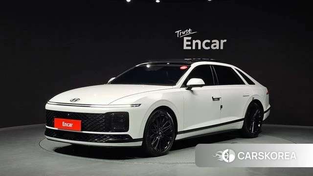 Hyundai Grandeur Hybrid (GN7) 2024 Белый из Кореи
