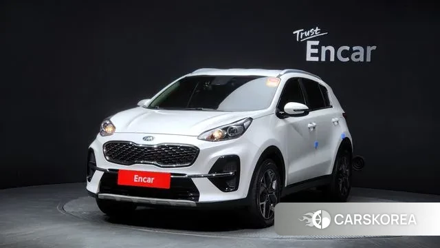 Kia Sportage The Bold 2018 Белый из Кореи