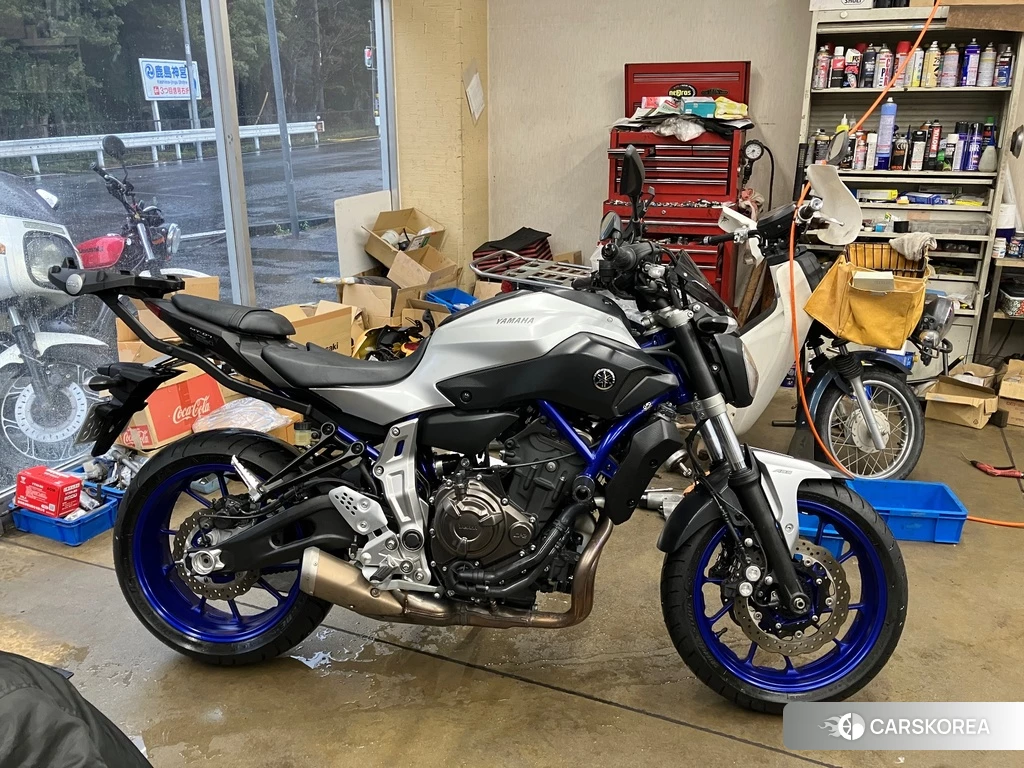 Проданный Yamaha MT-07 ABS 2015 из Японии