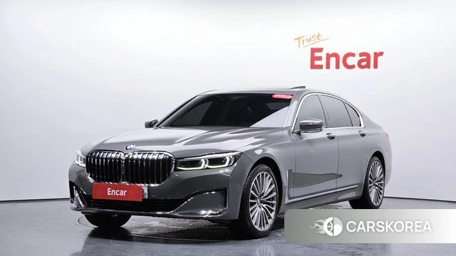 BMW 7 Series (G11) 2020 Серебристо-серый из Кореи