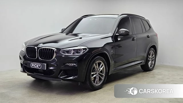 BMW X3 (G01) 2021 Черный из Кореи