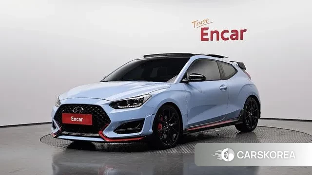 Hyundai Veloster (JS) 2020 Небесно-голубой из Кореи