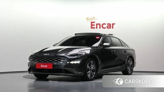 Kia K8 Hybrid 2021 Серый из Кореи