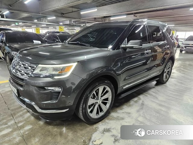 Ford Explorer 2018 Серый из Кореи