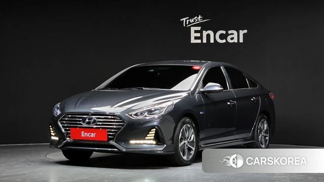 Hyundai Sonata New Rise Hybrid 2018 Серый из Кореи