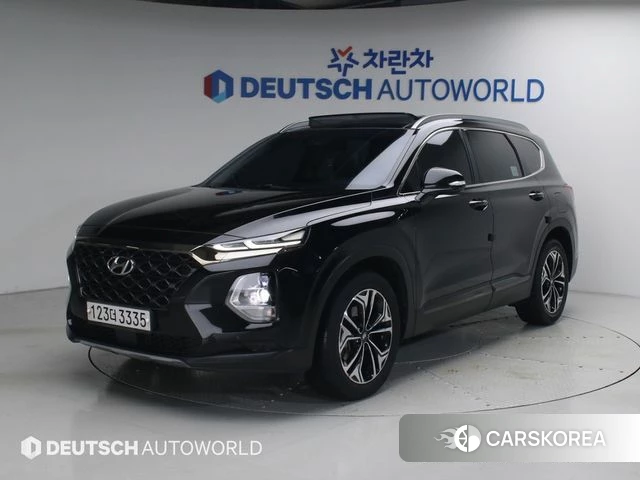 Hyundai Santa Fe TM 2019 Черный из Кореи