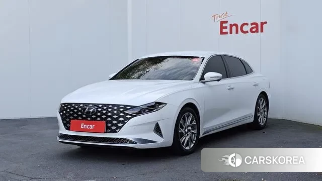 Hyundai The New Grandeur IG Hybrid 2020 Белый из Кореи