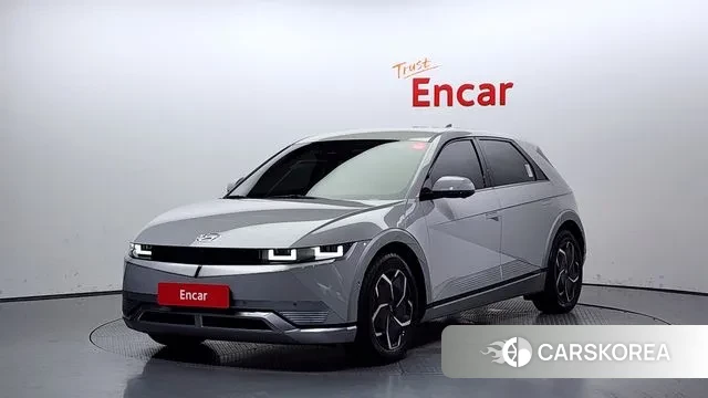 Hyundai Ionic 5 2022 Серебристо-серый из Кореи