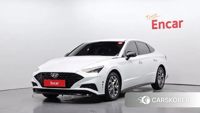 Hyundai Sonata (DN8) 2021 Белый из Кореи