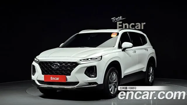 Hyundai Santa Fe TM 2019 Белый из Кореи