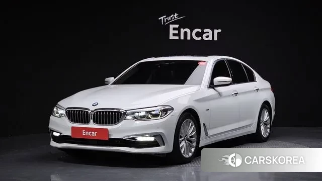 BMW 5 Series (G30) 2018 Белый из Кореи