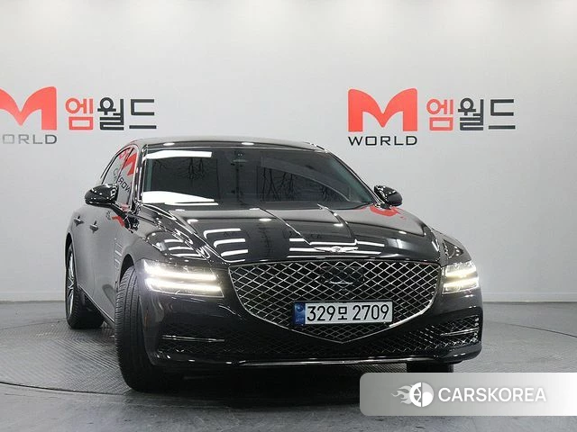 Genesis G80 (RG3) 2021 Черный из Кореи
