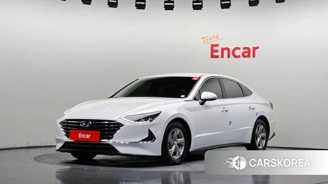 Hyundai Sonata (DN8) 2020 Белый из Кореи