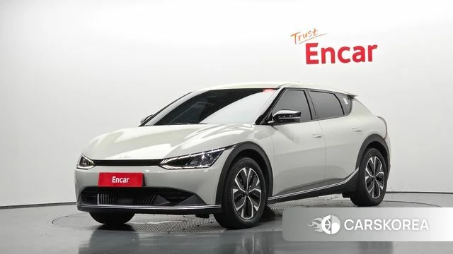 Kia EV6 2021 Серебристо-серый из Кореи