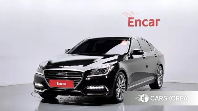 Genesis G80 2018 Черный из Кореи