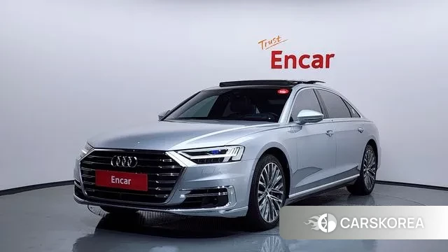 Audi A8 (D5) 2020 Серебряный из Кореи