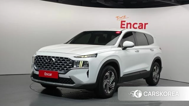 Hyundai The New Santa Fe 2021 Белый из Кореи