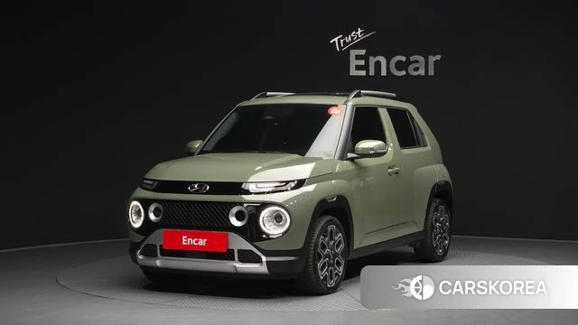 Hyundai Casper 2021 Светло-зеленый из Кореи