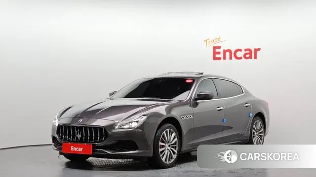 Maserati Quattroporte 2020 Серый из Кореи