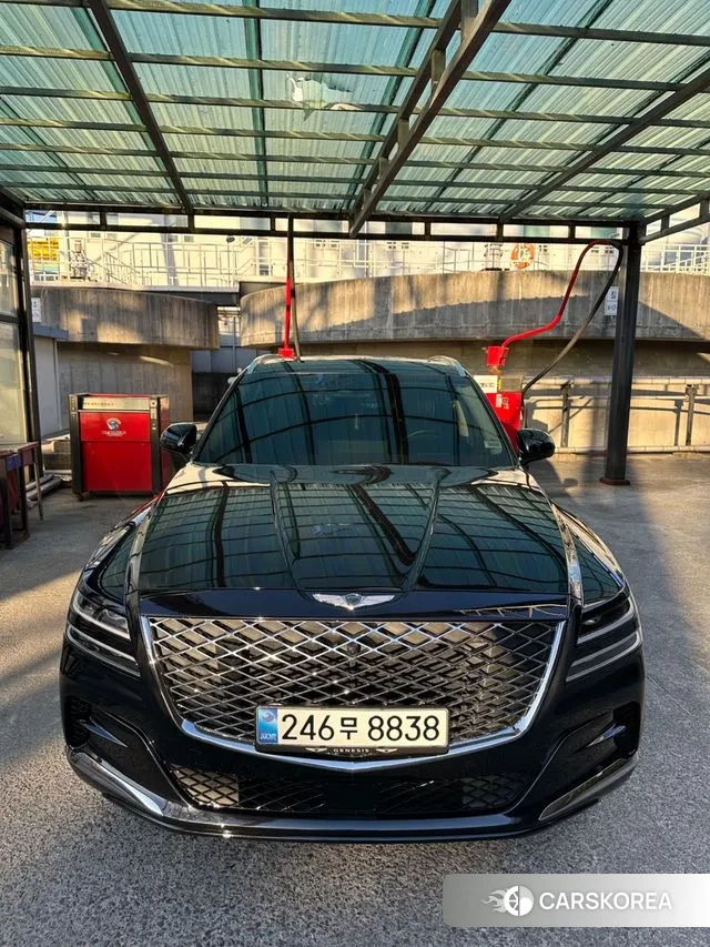 Genesis GV80 2020 Черный из Кореи