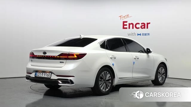 Kia K7 Premier Hybrid 2019 Белый из Кореи