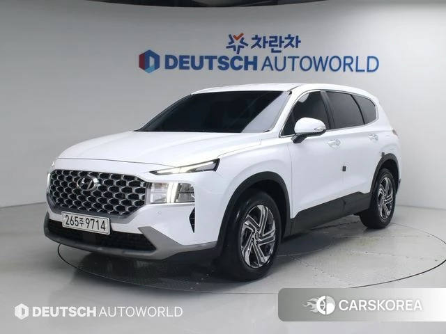 Hyundai The New Santa Fe 2021 Белый из Кореи