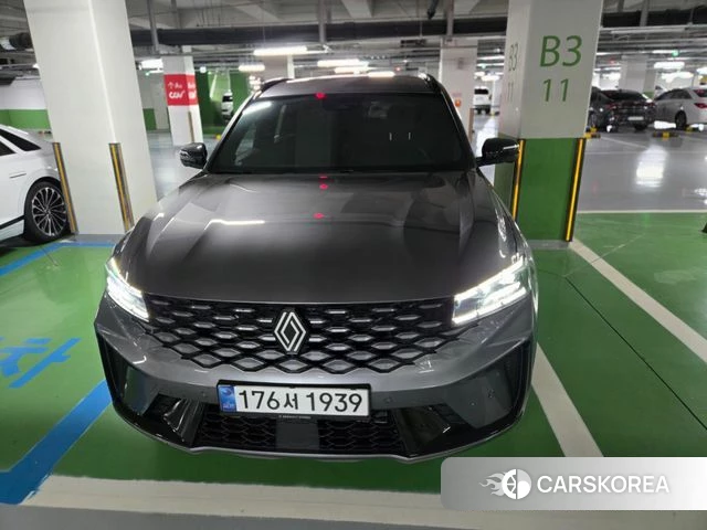 Renault Korea (Samsung) Grand Coleos 2025 Серый из Кореи