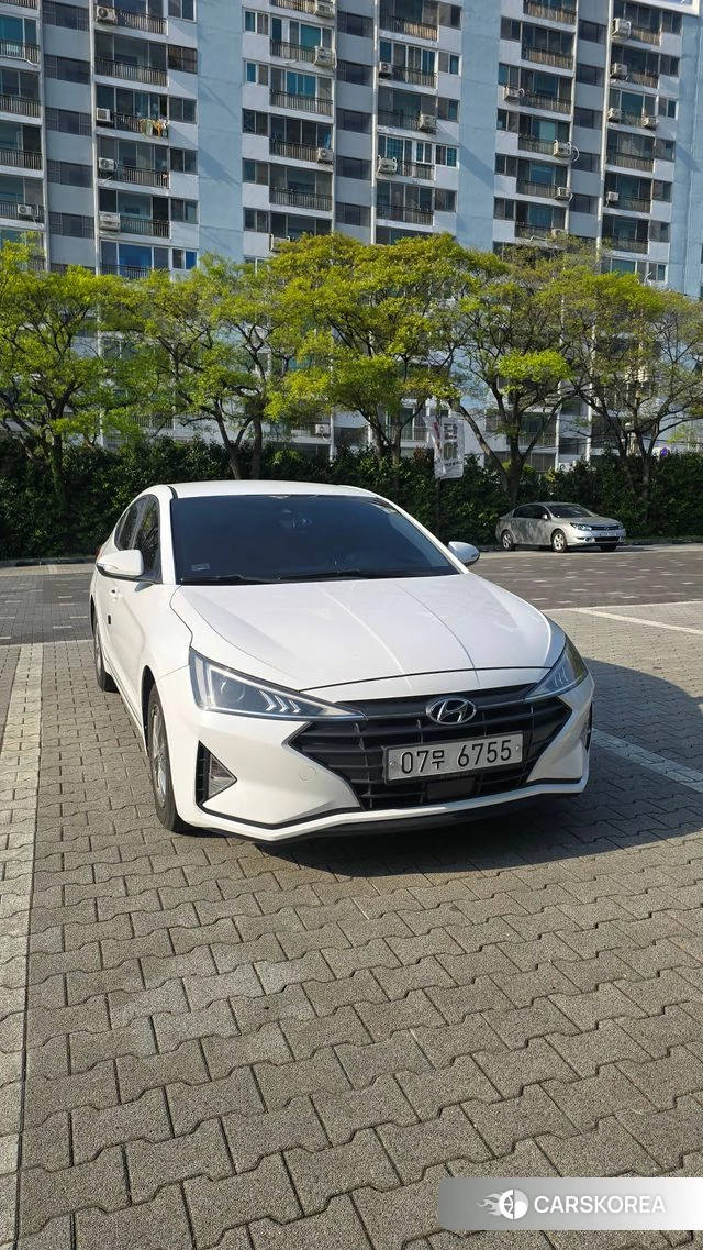 Hyundai The New Avante AD 2018 Белый из Кореи