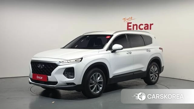 Hyundai Santa Fe TM 2019 Белый из Кореи