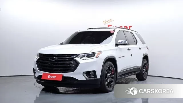 Chevrolet (GM Daewoo) Traverse 2020 Белый из Кореи
