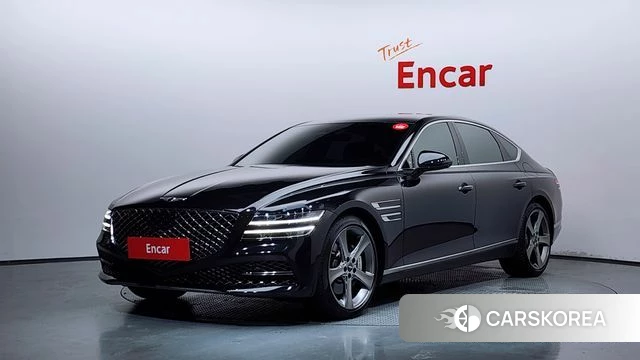 Genesis G80 (RG3) 2021 Черный из Кореи