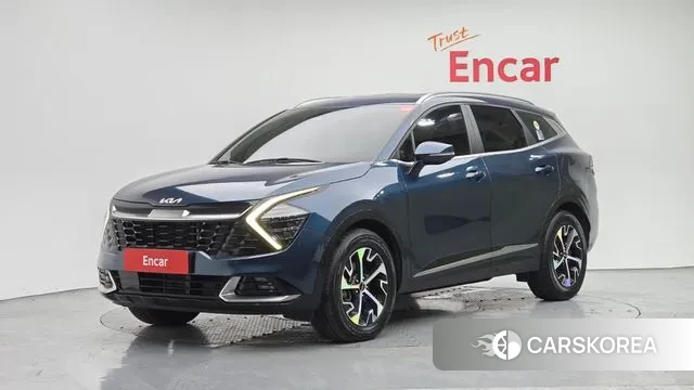 Kia Sportage 5th Generation Hybrid 2021 Синий из Кореи